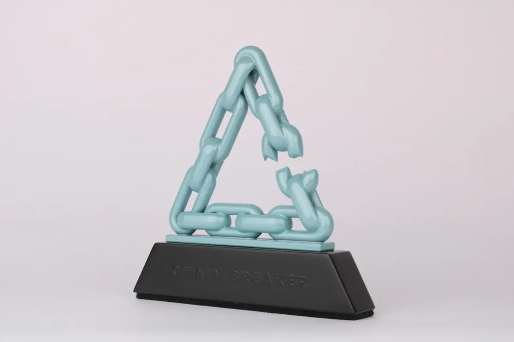 Fortra Chain Breakers award in mint green